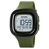 Men's Fashion Casual Square, Electronic Sports Watch