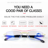 Automatic Adjustment Reading Glasses for Elderly People