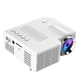 Mini Portable Media Player Projector, 1080P Home Family-led Children's Small Mobile Phone Projector