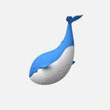 Silica Gel Whale - Innovative Tea Bag, Tea Strainer Tea Drain Set