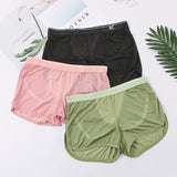 Men’s Ice Silk Mesh Shorts – Breathable Sports & Fitness Home Wear Pants (Pack of 2)