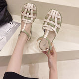 Women's Fashion Outerwear Flats, All-match Sandals