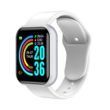 Compatible with iPhone, Y68 Color Screen, Heart Rate, Blood Pressure, Blood Oxygen, Smart Bracelet