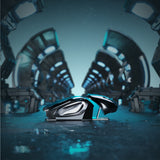 Metal 2.4G Gaming, Wireless Office Home, Silent Rechargeable Waterproof Mouse