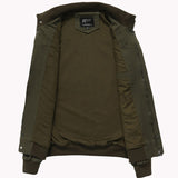 Men’s Winter Army Military Pilot Bomber Jacket – Tactical Air Force Flight Vest, Casual Style, Large Size
