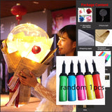 LED Luminous Balloon Rose Bouquet, Transparent Bobo Ball Rose