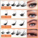 10 Rows Segmented, Large Capacity, False Thick Eyelashes