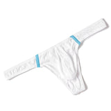 Men's Fashion, Low Waist, Ice Silk, T-back Briefs
