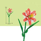 Building Blocks, Flower Decoration Bouquet Rose Assembled Toy