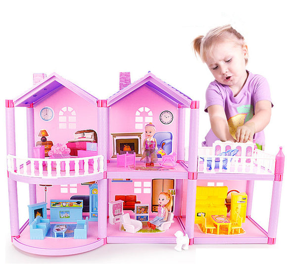 Doll House Villa, DIY Assembled House