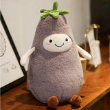 Cartoon Eggplant Figurine, Plush Toy