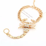 Diamond Scorpion Anklet or Paajeb