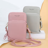 Large Capacity Crossbody Shoulder Bags for Women, Fashion Zipper Mobile Phone Bag