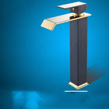 Black Gold Basin, Wrench Type Platinum Faucet