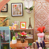 Handmade DIY Cottage, Starry Sky, Small House Building Model