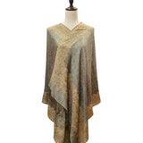 Classic Cashmere-like Jacquard Paisley Tassel Scarf