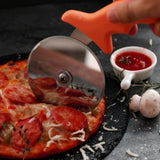 Premium Stainless Steel Pizza Cutter with PS Handle