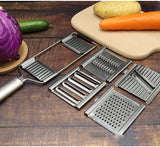 Stainless Steel Kitchen Grater – Vegetable Slicer and Peeler Gadget