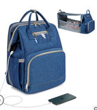 Multifunction Portable Folding Crib Diaper Bag