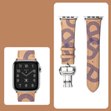 Butterfly Clasp Hand-stitched Strap for Smartwatch (Smartwatch not Included)