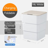Smart Trash Can with Lid for Bedroom and Living Room, Kitchen Storage Container, Induction Small Car Box, Automatic Smart Dustbin for Bathrooms