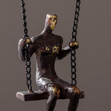 Metal to Swing, Study Office Decorations, Home Furnish Ornaments