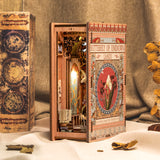 Handmade DIY Bookstand, Assembled Miniature Model Ideas