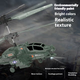 Apache Remote Control Helicopter with Gyroscope and Anti-fall Stability