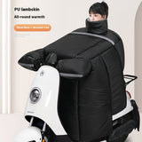 Rain-proof, Fleece-lined Thickened Waterproof Winter Windshield