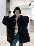 Women’s Thick Warm Lamb Fleece Coat – Stylish Winter Jacket