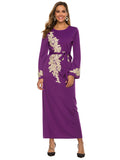 Muslim Embroidered Dress