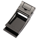 Casual Automatic Men's Belt - Mechanical Buckle (Pack of 2)