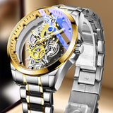 New Double-sided Skeleton, Full Automatic Machine, Non-mechanical Watch