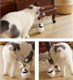 Funny Cat Toy, Three-in-one Robot Laser Tumbler