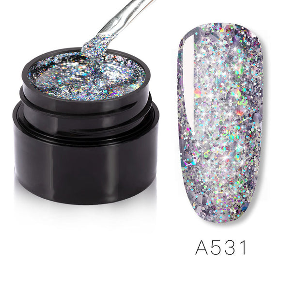 Colorful Diamond Gel Nail Polish