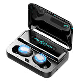 Bluetooth Headset with Microphone LED Display
