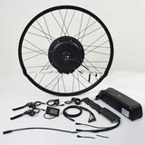 Electric Bicycle Conversion Kit with Hub Motor, Lithium Battery & Controller for E-bike Upgrade