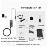 Omnidirectional Universal Lavalier Microphone