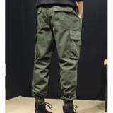 Men's Spring and Summer Plus Size Deep Cargo Casual Pants