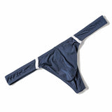 Men's Fashion, Low Waist, Ice Silk, T-back Briefs