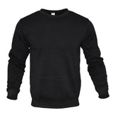 Men’s Warm Fleece-lined Crew Neck Knitwear