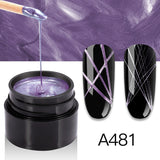 Nail Art, Metal Brushed Nail Glue