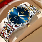 Men's Business Style Tungsten Steel, Waterproof Quartz Watch
