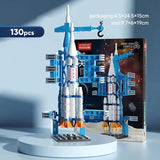 Launch Vehicle Model Building Block Toy