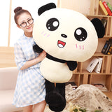 Kawaii Big Head Panda Plush Toy – Soft Stuffed Animal Pillow Cute Birthday Gift for Kids