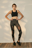 Mesh Stitching Strap, Yoga Bra