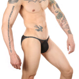 Men's Side Open Waist, Breathable Briefs, Low Waist Mesh Panties
