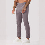 Solid Color Casual Men's Pants, Business All-match Trousers