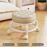 Universal-wheel Household Acrylic Caster, Portable Seating Stool