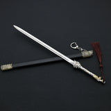 Shaoshi Kiss Neck Sword Collectible – All-metal Zinc Alloy Decorative Weapon Model Ornament